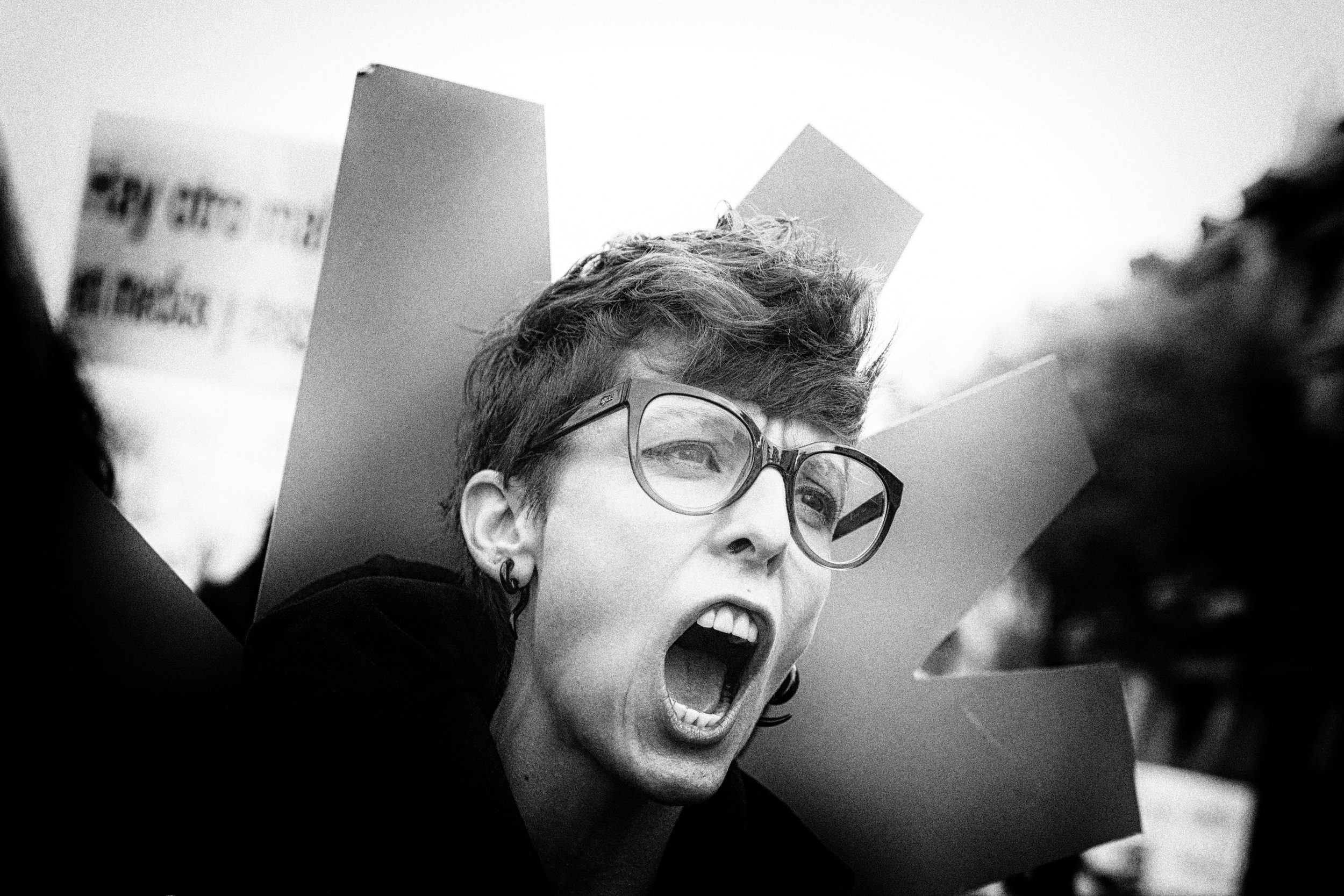 Thousands of people take to the streets of Madrid against violence against women